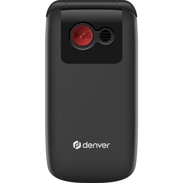 Denver Mobiltelefon 4G 2,4" färg-skärm Bluetooth SOS-knapp Flip-modell BAS-24600L