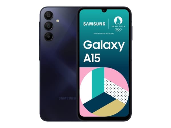 Samsung Galaxy A15 6.5 128GB Blå Svart