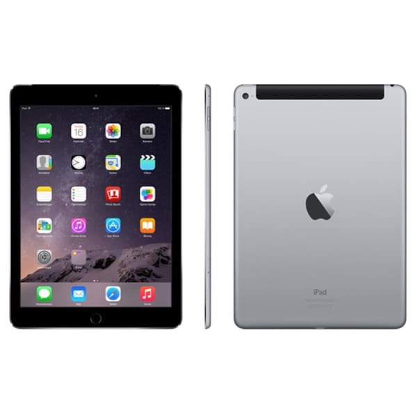 Begagnad Apple iPad Air 2 LTE (2014) 32GB Grade B – Rymdgrå
