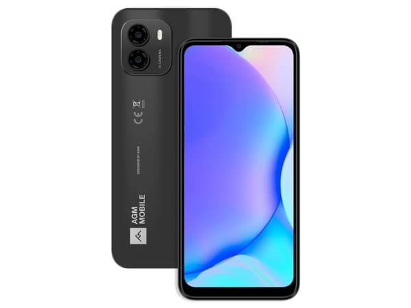 AGM Mobile N1 Smarttelefon grå Sort