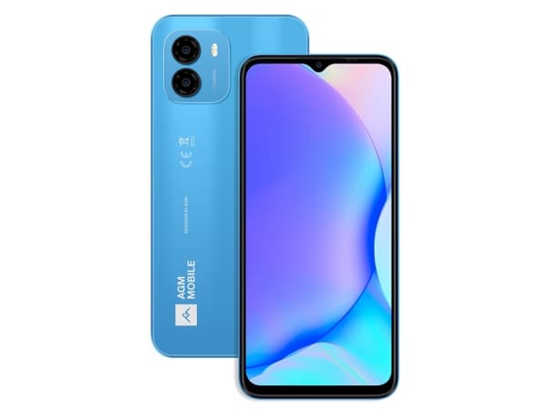 AGM NOTE N1, 16,6 cm (6.52"), 8 GB, 128 GB, 50 MP, Android 13, Blå