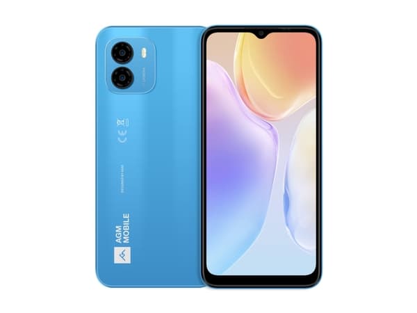 AGM NOTE N1, 16,6 cm (6.52"), 8 GB, 128 GB, 50 MP, Android 13, Blå Blå