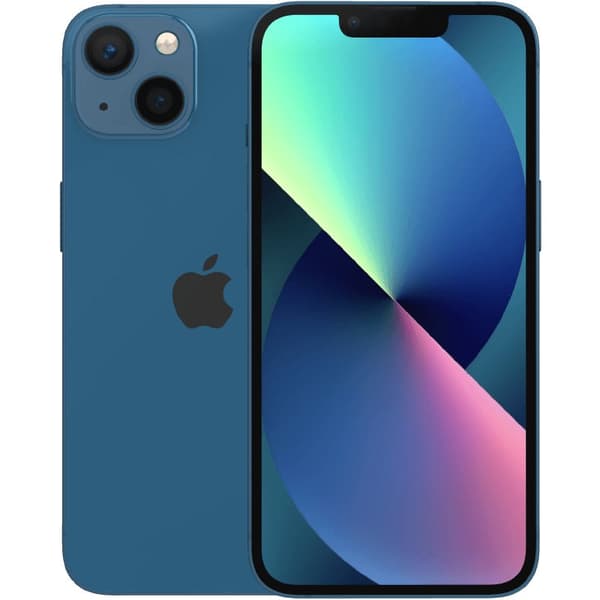 iPhone 13 Blue 256 GB Klass C (refurbished) Blå
