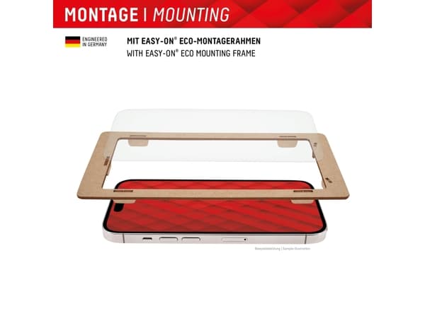 Displex 01940, Samsung, Galaxy A35/A55 5G, Torr applicering, Smutsavvisande, Reptålig, Stöttålig, Stötsäker, Transparent, 1 styck