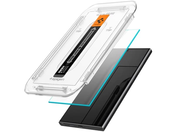 Spigen EZ Fit GLAS.tR - Skärmskydd för mobiltelefon - glas - transparent