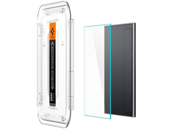 Spigen EZ Fit GLAS.tR - Skärmskydd för mobiltelefon - glas - transparent
