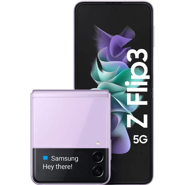 Galaxy Z Flip3 5G Lavender 128 GB Klass C (refurbished)