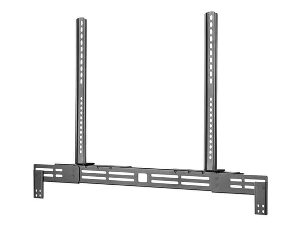 Neomounts AWL29-750BL1 - Monteringssett (montering) - for soundbar - svart - over skjerm, under skjerm