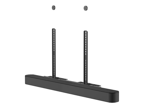 Neomounts AWL29-750BL1 - Monteringssett (montering) - for soundbar - svart - over skjerm, under skjerm