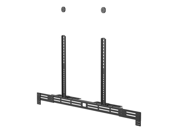 Neomounts AWL29-750BL1 - Monteringssett (montering) - for soundbar - svart - over skjerm, under skjerm