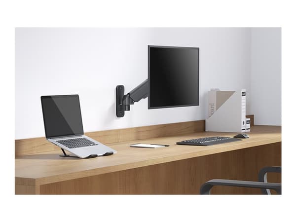 Neomounts WL70-440BL11 - Monteringssett - full bevegelse - for TV - svart - skjermstørrelse: 17"-32" - veggmonterbar