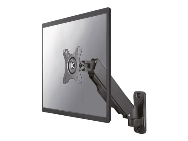 Neomounts WL70-440BL11 - Monteringssett - full bevegelse - for TV - svart - skjermstørrelse: 17"-32" - veggmonterbar Sort