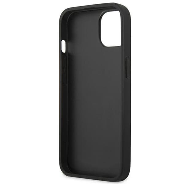Guess Saffiano 4G Big Silver Logo - iPhone 13 minifodral (blå)