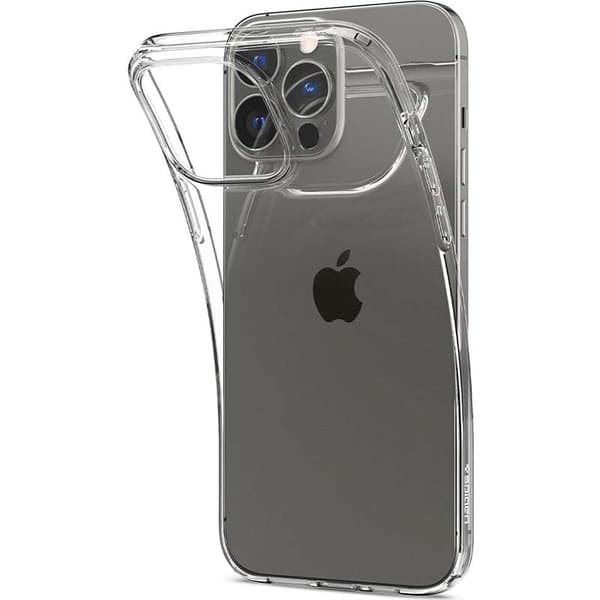 Spigen Liquid Crystal - Cover til iPhone 13 Pro (gennemsigtig)