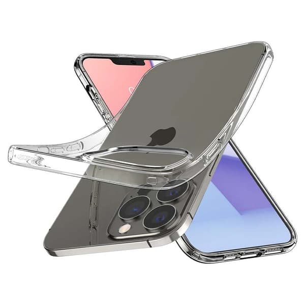 Spigen Liquid Crystal - Cover til iPhone 13 Pro (gennemsigtig)