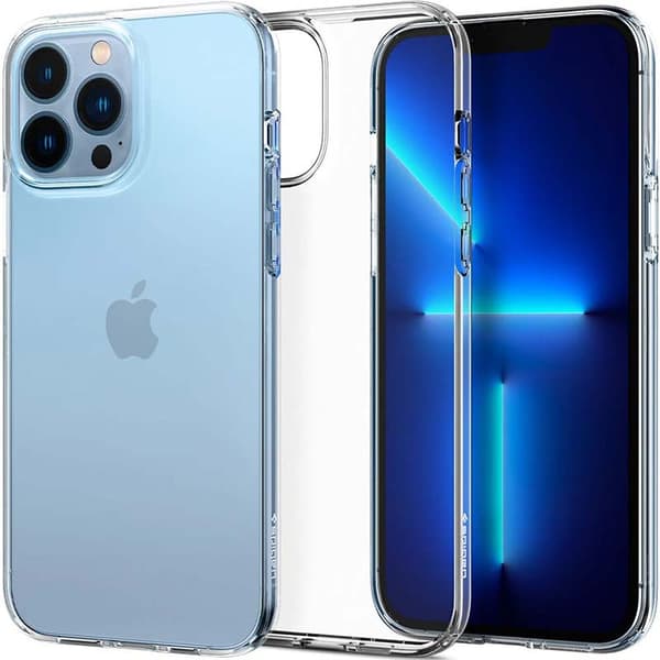 Spigen Liquid Crystal - Cover til iPhone 13 Pro (gennemsigtig)