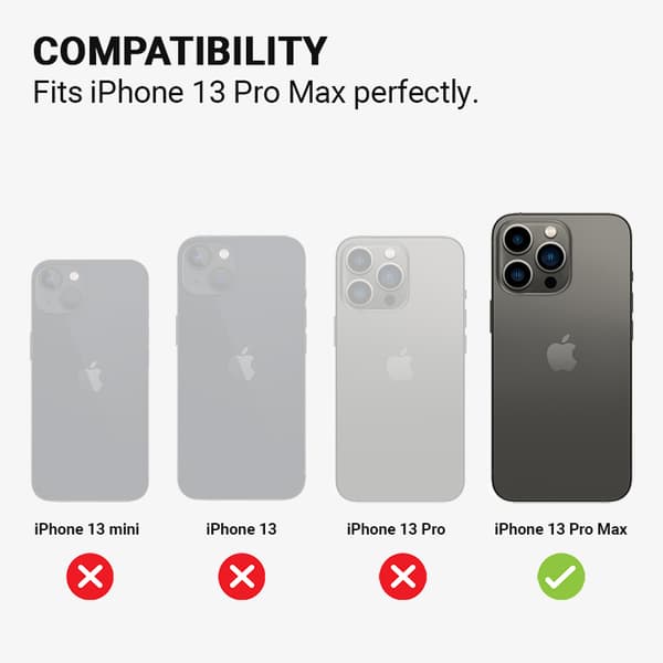 Crong Color Cover Magnetic - iPhone 13 Pro Max MagSafe Cover (marineblå)