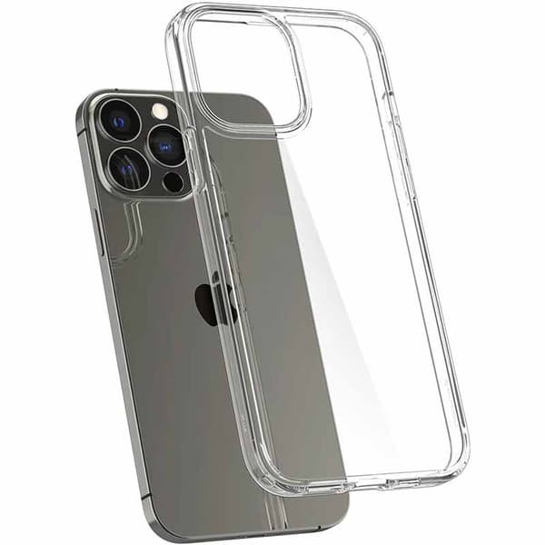 Spigen Ultra Hybrid - Cover til iPhone 13 Pro Max (gennemsigtig)