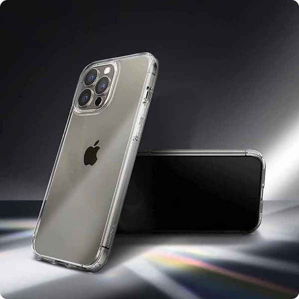 Spigen Ultra Hybrid - Cover til iPhone 13 Pro Max (gennemsigtig)