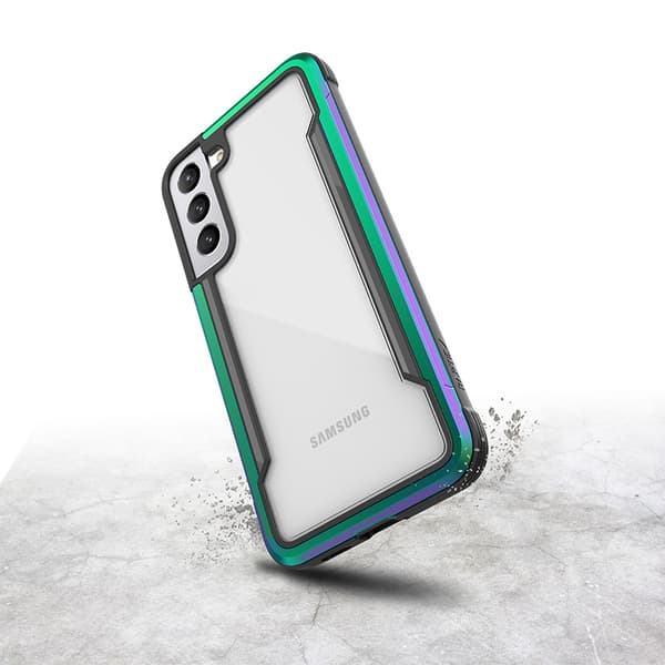 X-Doria Raptic Shield Pro - Samsung Galaxy S22+ 5G etui (antimikrobiel beskyttelse) (iriserende)