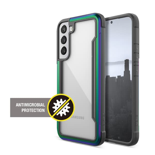 X-Doria Raptic Shield Pro - Samsung Galaxy S22+ 5G etui (antimikrobiel beskyttelse) (iriserende)