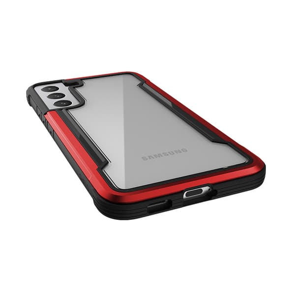 X-Doria Raptic Shield Pro – Samsung Galaxy S22+ 5G -kotelo (antimikrobinen suoja) (punainen)