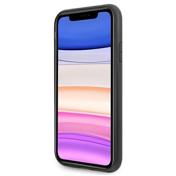 Guess 4G Triangle Collection - iPhone 11 -kuori (ruskea)