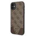 Pikkukuva 1 / 7: Guess 4G Triangle Collection - iPhone 11 -kuori (ruskea)