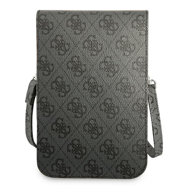 Guess Wallet 4G Trekant-logo-telefontaske – Taske til smartphone og tilbehør (sort)