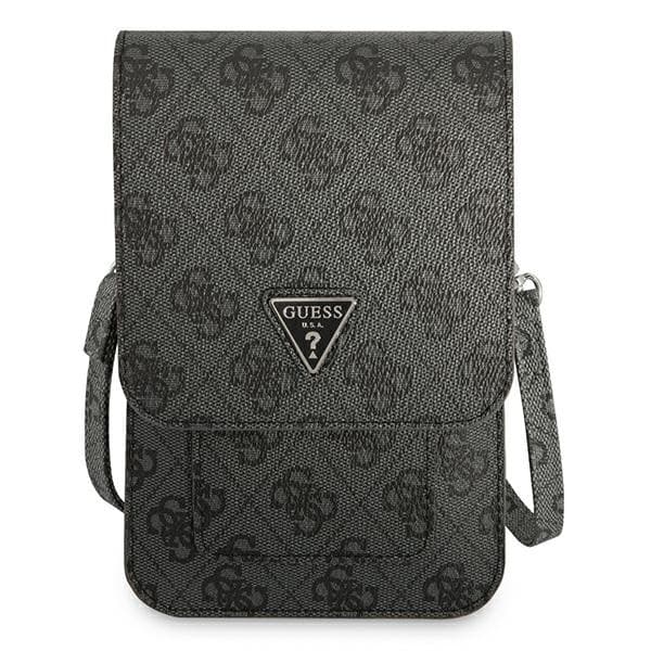 Guess Wallet 4G Trekant-logo-telefontaske – Taske til smartphone og tilbehør (sort)