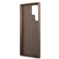 Pikkukuva 4 / 8: Guess 4G Metal Gold -logo – Samsung Galaxy S22 Ultra Case (ruskea)