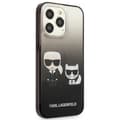 Pikkukuva 4 / 8: Karl Lagerfeld Gradient Ikonik Karl & Choupette - iPhone 13 Pro -kotelo (musta)