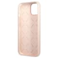 Pikkukuva 7 / 8: Guess Silicone Triangle Logo - iPhone 13 minikotelo (vaaleanpunainen)