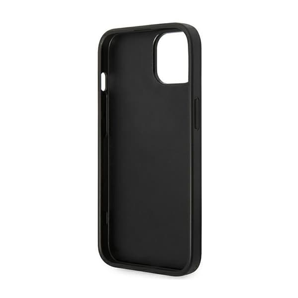 Guess 4G metallguldlogotyp – iPhone 14-fodral (grå)