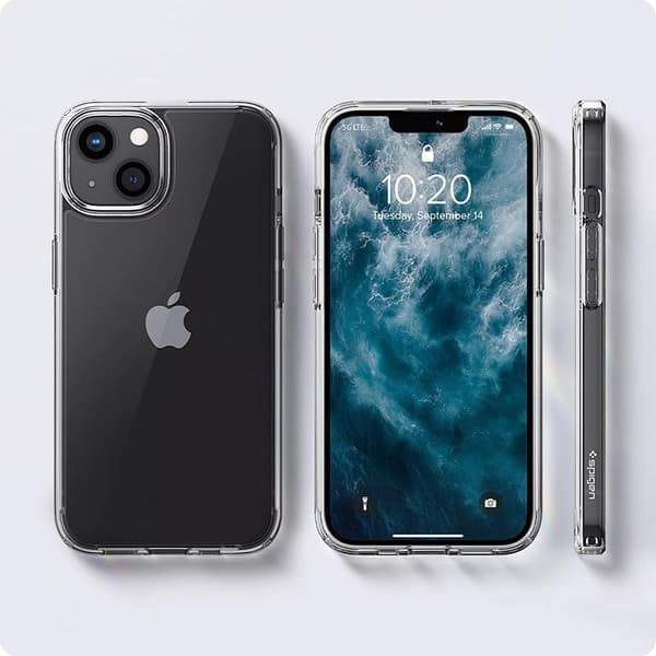 Spigen Ultra Hybrid - Cover til iPhone 13 Mini (gennemsigtig)