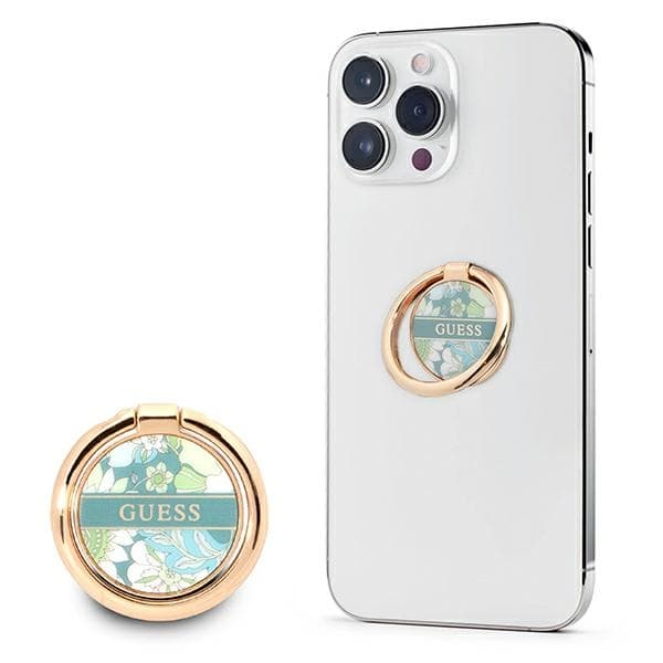 Guess Ring Stand Flower - Magnetisk fingertelefonholder (grøn)