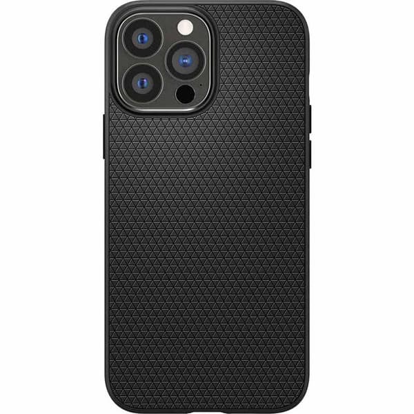 Spigen Liquid Air - Cover til iPhone 13 Pro Max (sort)