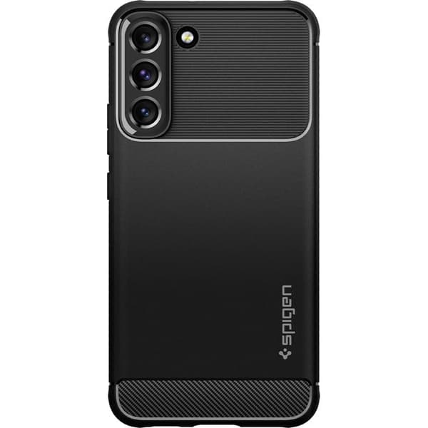 Spigen Rugged Armor - Cover til Samsung Galaxy S22 (sort)