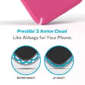 Miniatyrbillede 6 af 10: Speck Presidio2 Pro MagSafe - Antibakteriel iPhone 15 Plus / 14 Plus etui (Digitalpink / Blossompink / White)