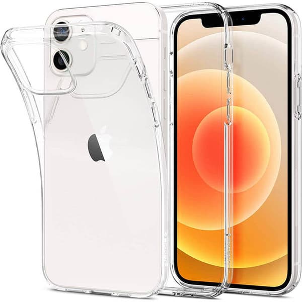Spigen Liquid Crystal - Etui til iPhone 12 / iPhone 12 Pro (gennemsigtig)
