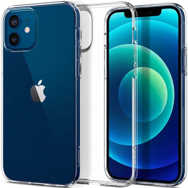 Spigen Liquid Crystal - Etui til iPhone 12 / iPhone 12 Pro (gennemsigtig)
