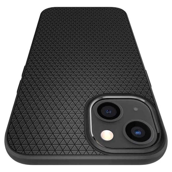 Spigen Liquid Air - iPhone 13 etui (sort)