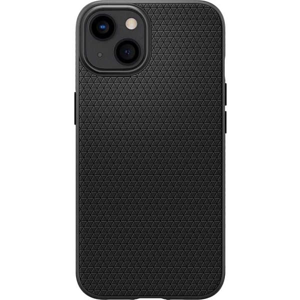 Spigen Liquid Air - iPhone 13 etui (sort)
