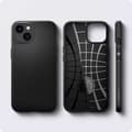 Miniatyrbillede 9 af 10: Spigen Liquid Air - iPhone 13 etui (sort)