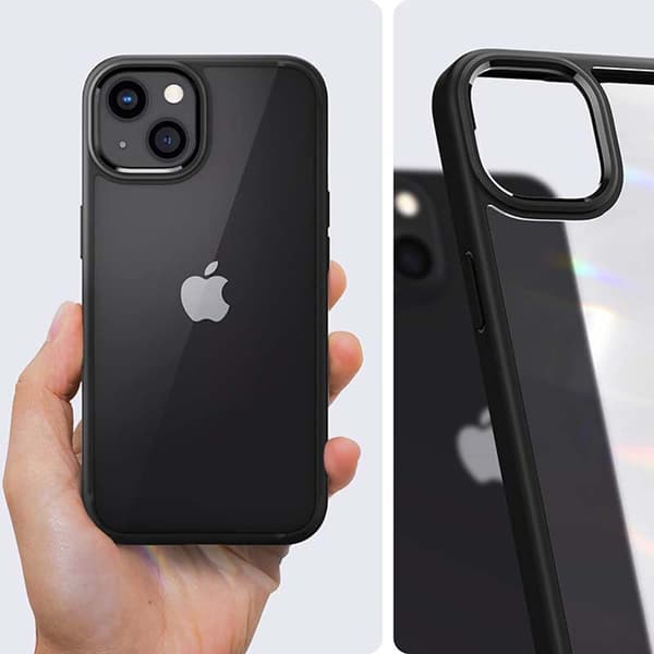 Spigen Ultra Hybrid - iPhone 13 cover (sort)