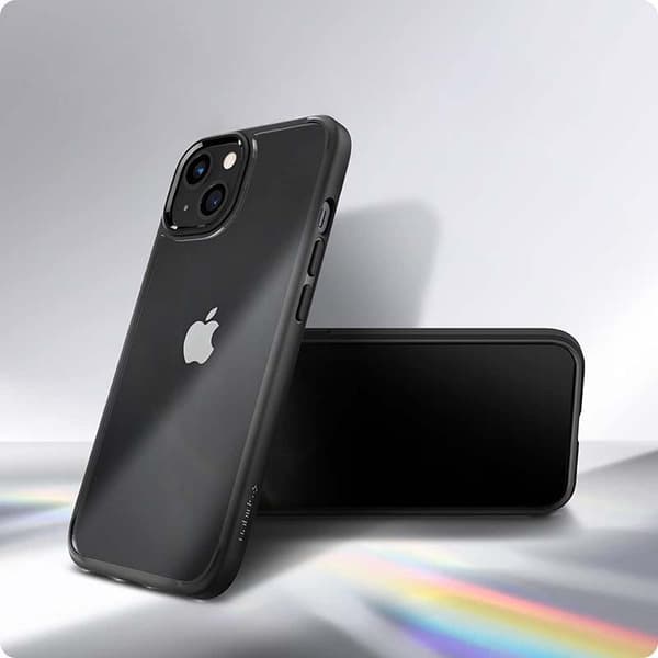 Spigen Ultra Hybrid - iPhone 13 cover (sort)