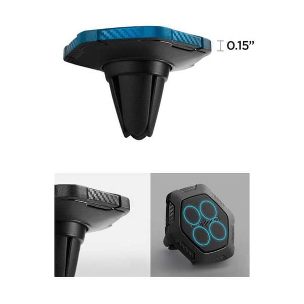 Spigen Magnetic Car Mount Holder QS11 - Bilholder (sort)
