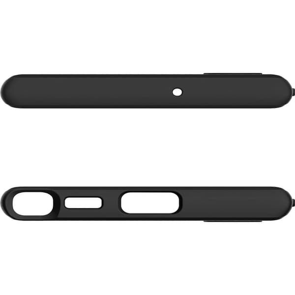 Spigen Liquid Air - etui til Samsung Galaxy S22 Ultra (sort)