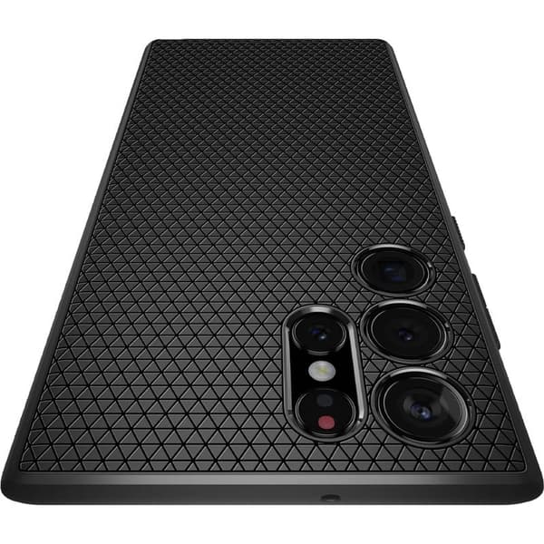 Spigen Liquid Air - etui til Samsung Galaxy S22 Ultra (sort)