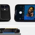 Miniatyrbild 10 av 10: Spigen Rugged Armor - Fodral för iPhone 12 / iPhone 12 Pro (svart)